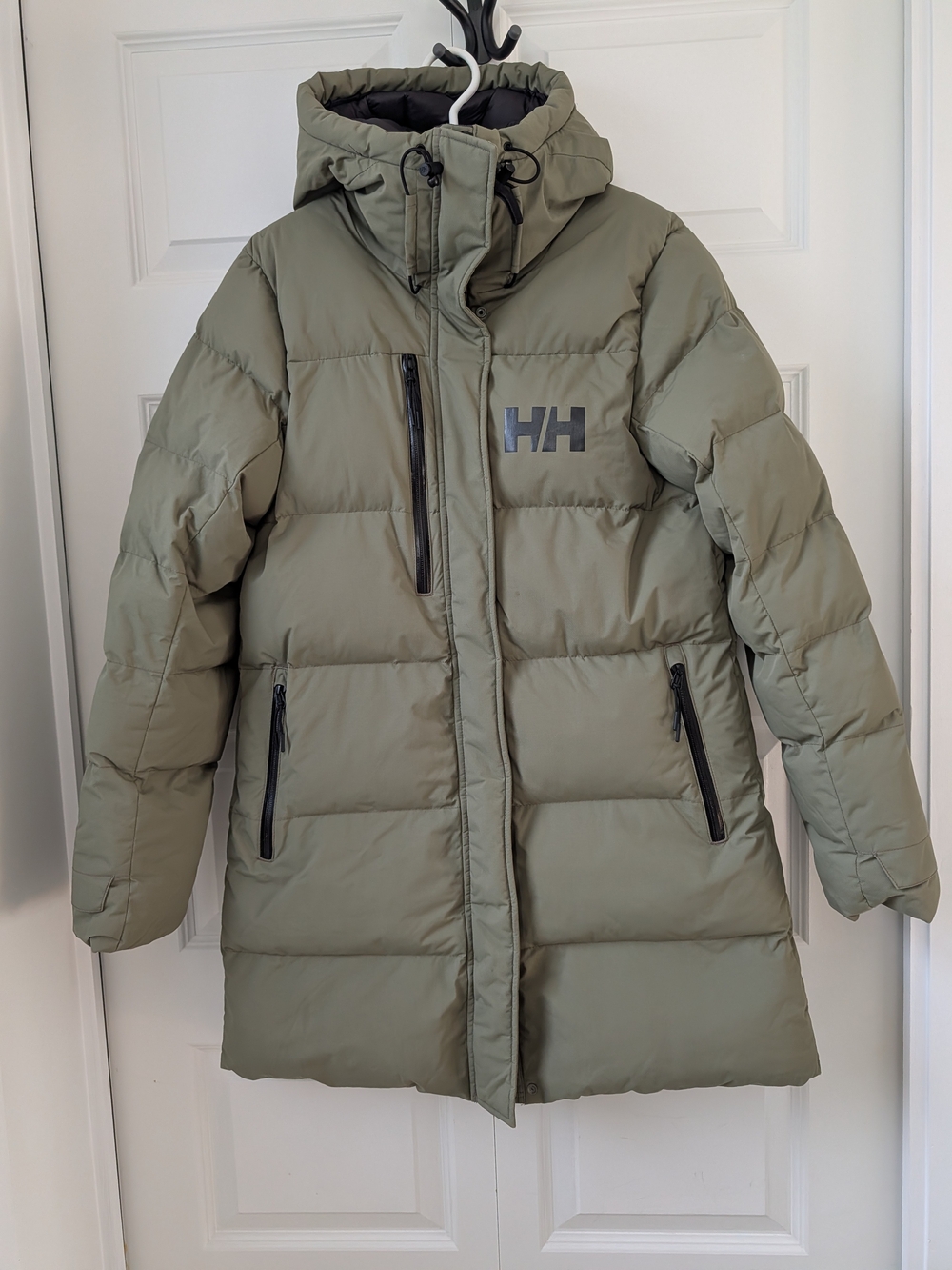 Helly Hansen Women's Olive Green Insulated Puffer Jacket